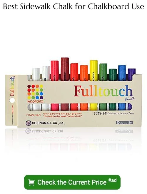 sidewalk chalk for chalkboard use