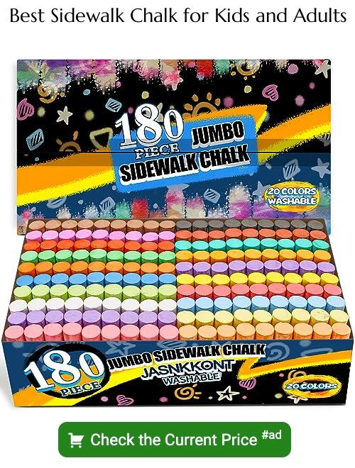 sidewalk chalk for kids and adults