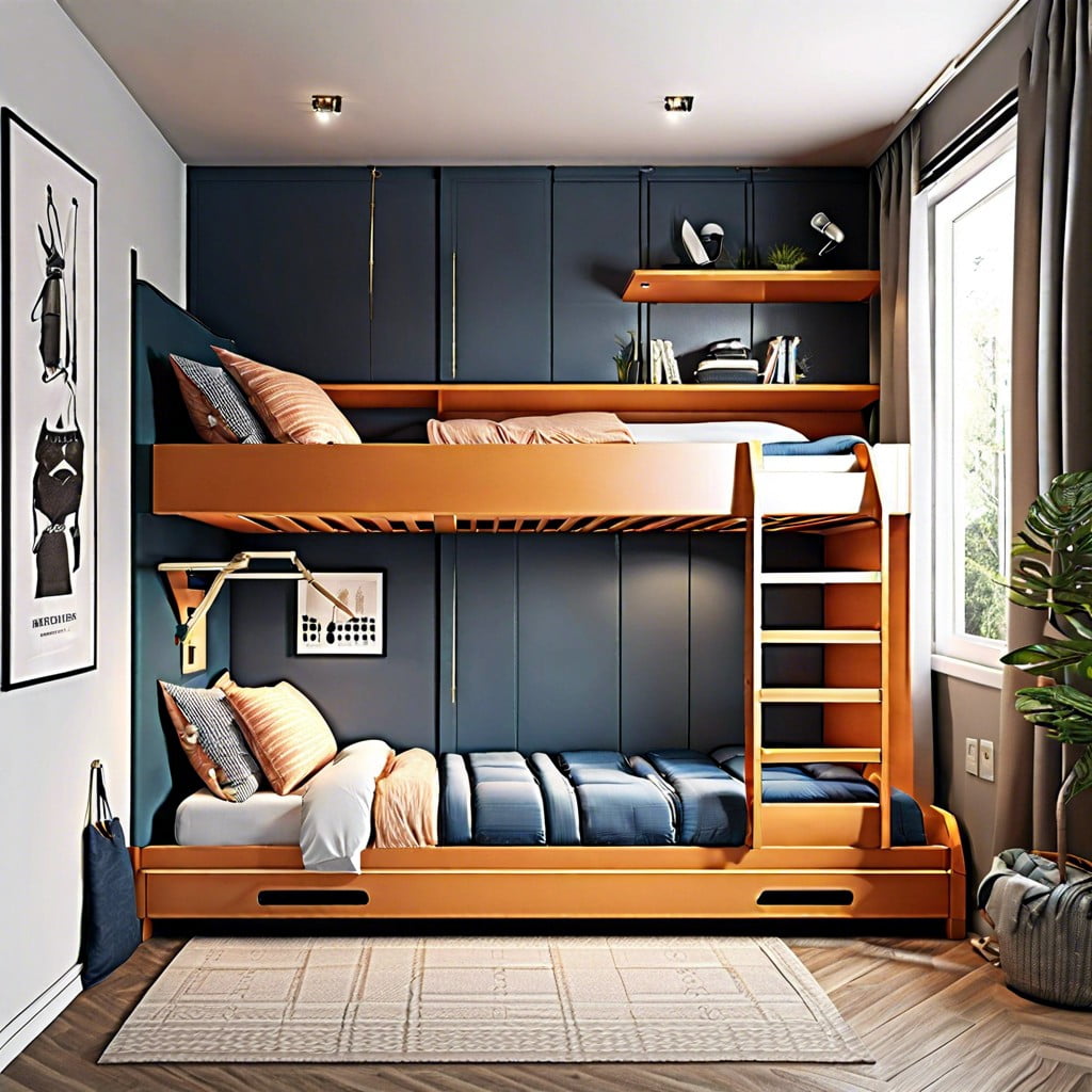 space saving bunk beds