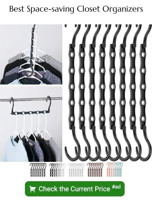 space-saving closet organizers