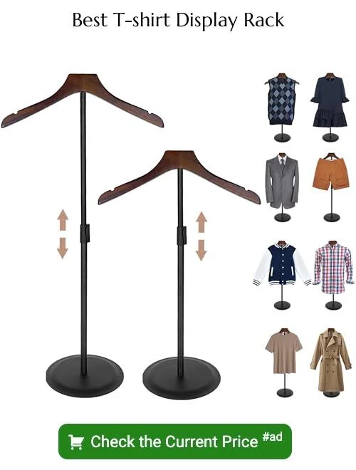 t-shirt display rack