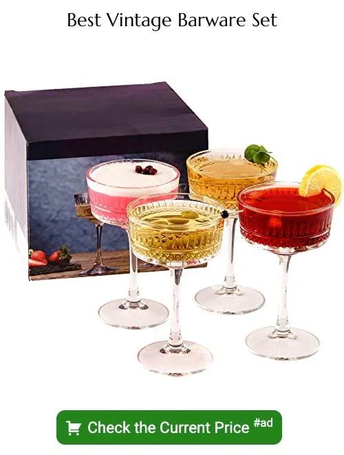 vintage barware set