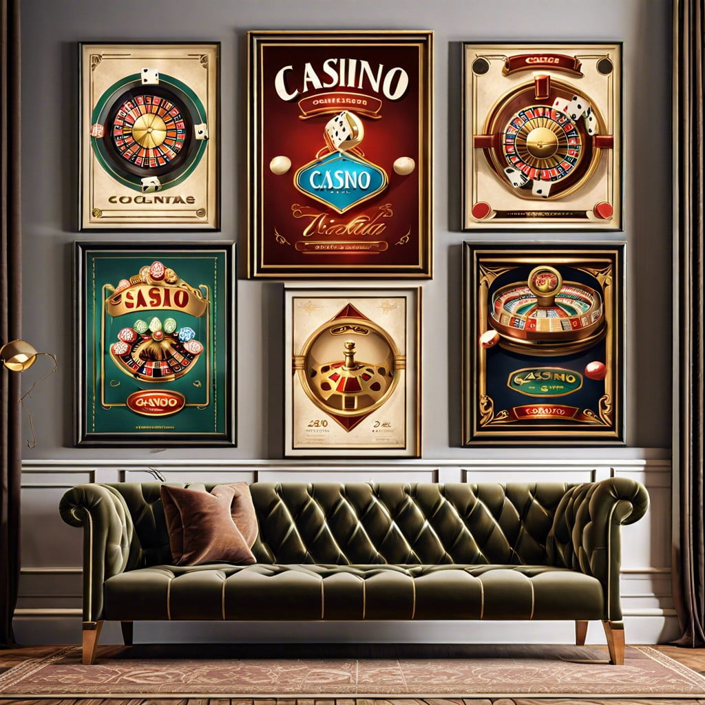 vintage casino posters