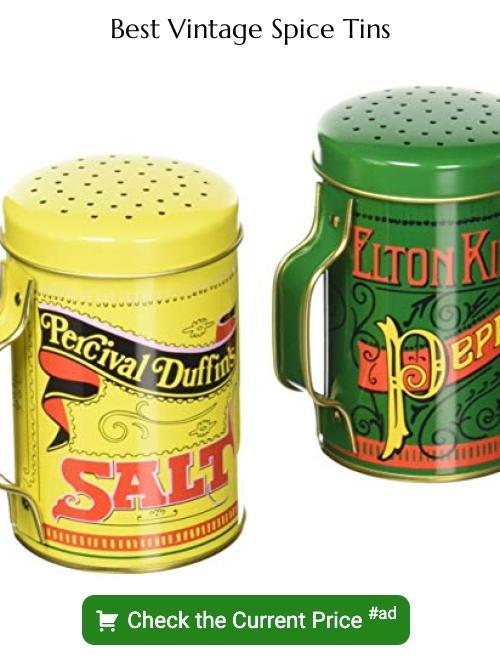 vintage spice tins