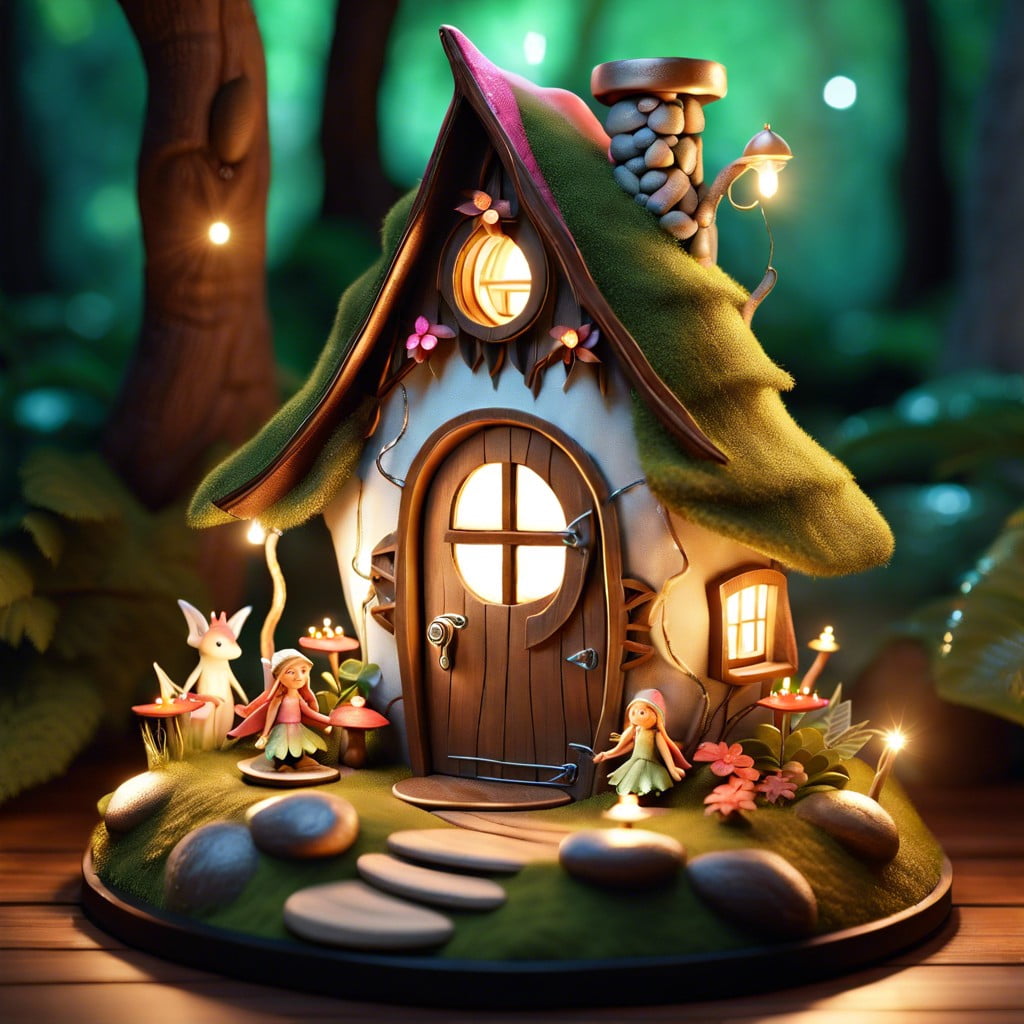 whimsical elves and fairies