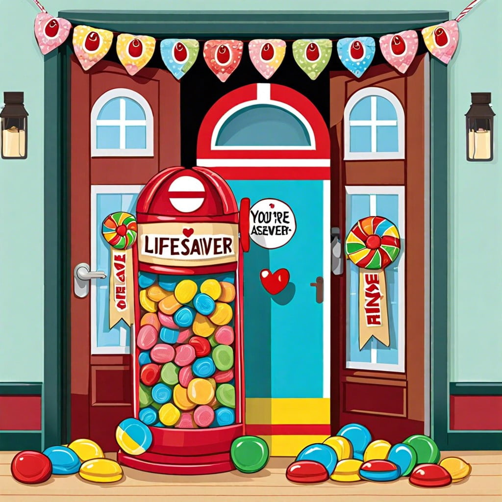 youre a lifesaver candy theme