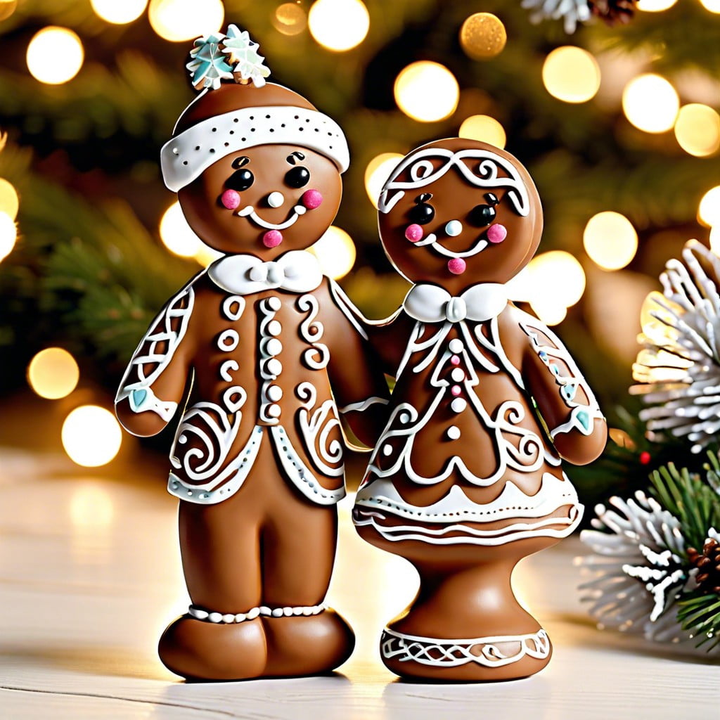 gingerbread couple figurines