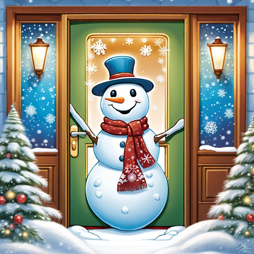 snowflake wish snowman