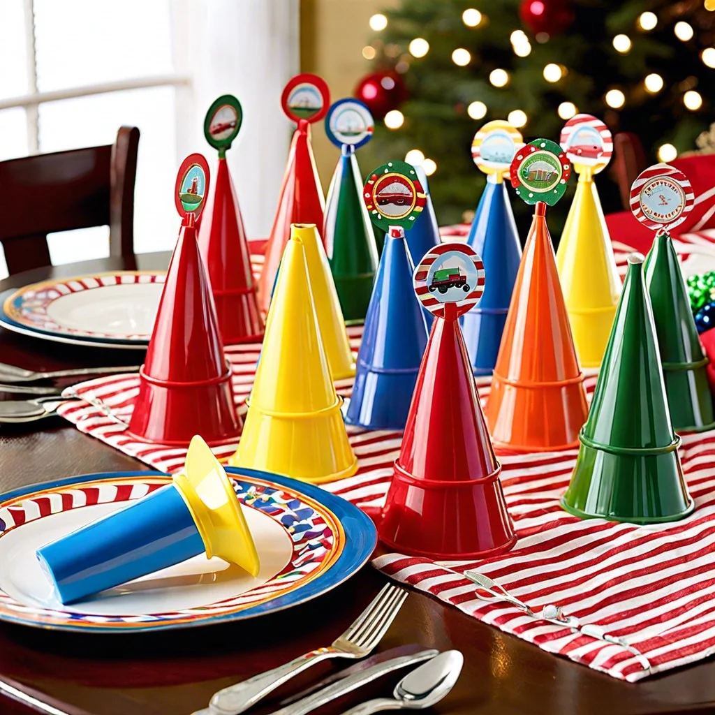 train whistle party favors