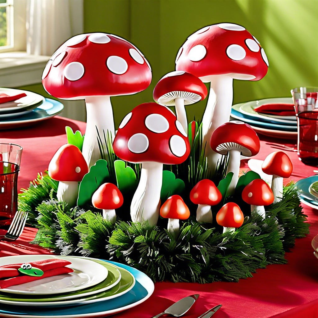 mushroom centerpiece