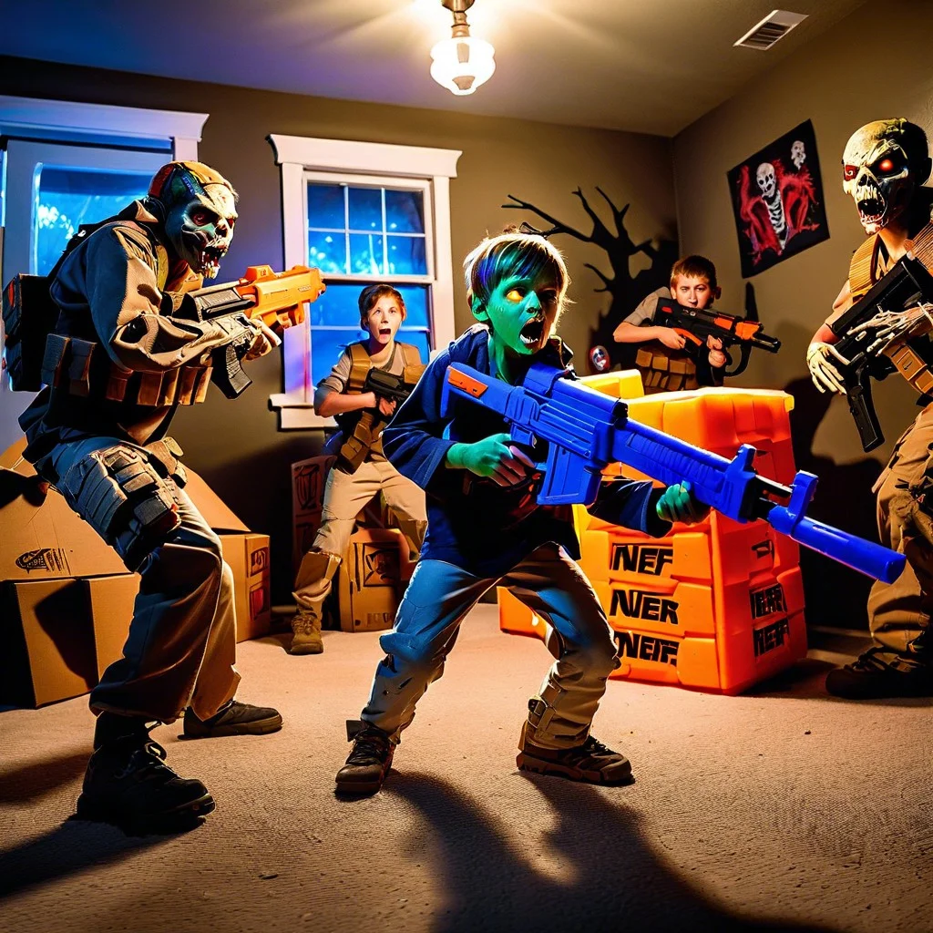 nerf zombie apocalypse