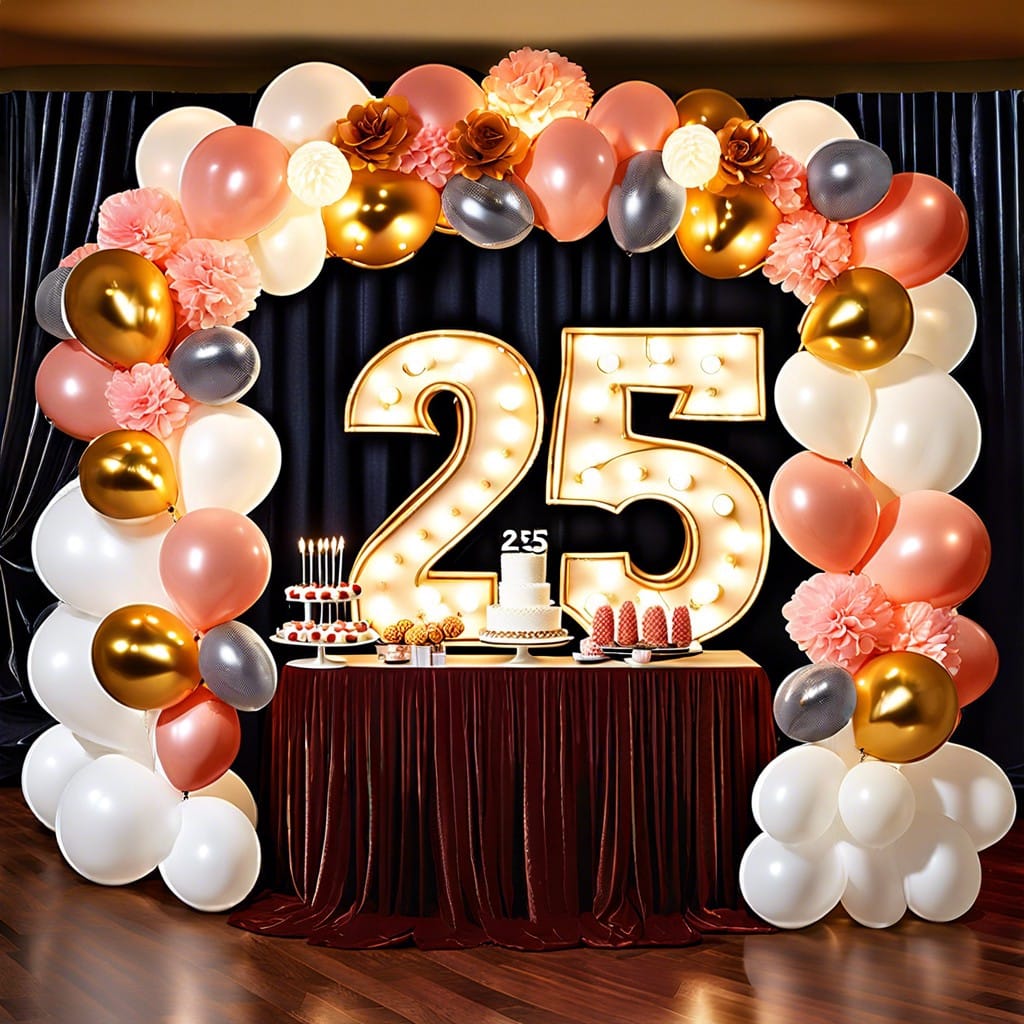 customized marquee lights with 25