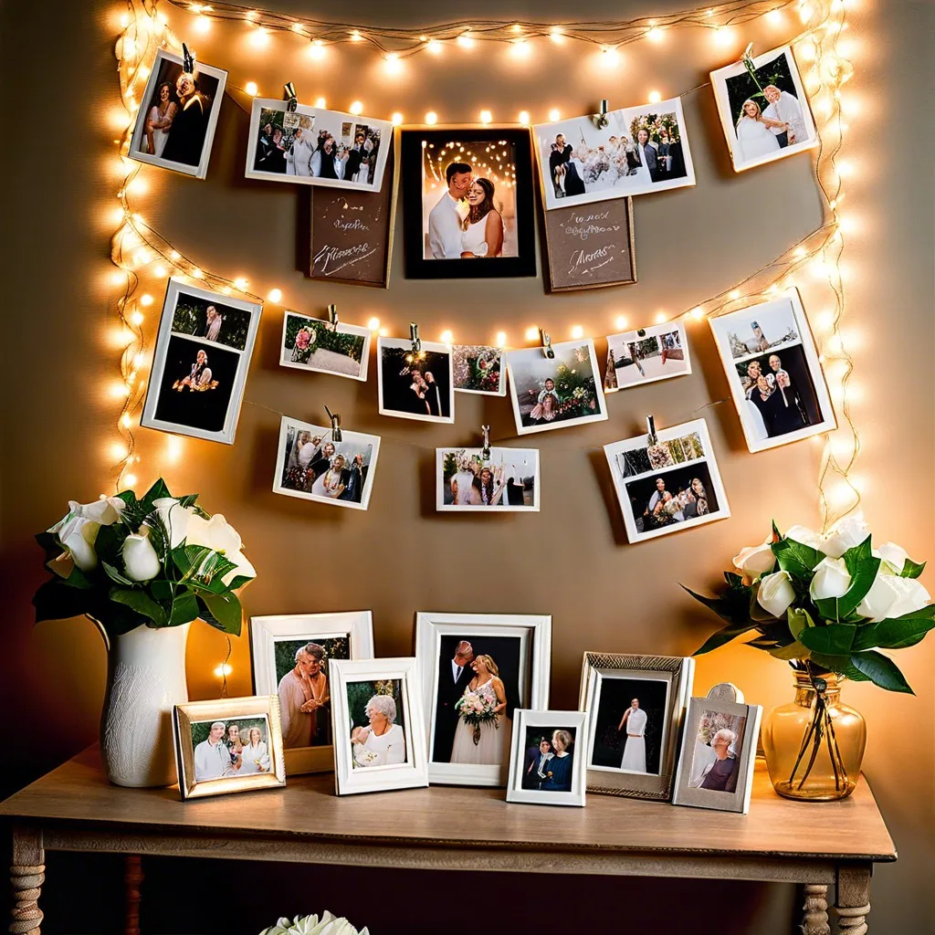 memory lane photo display