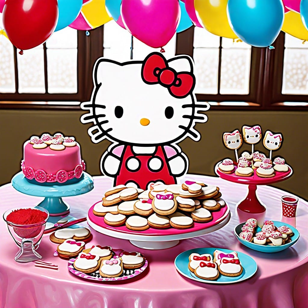 personalized hello kitty cookie decorating