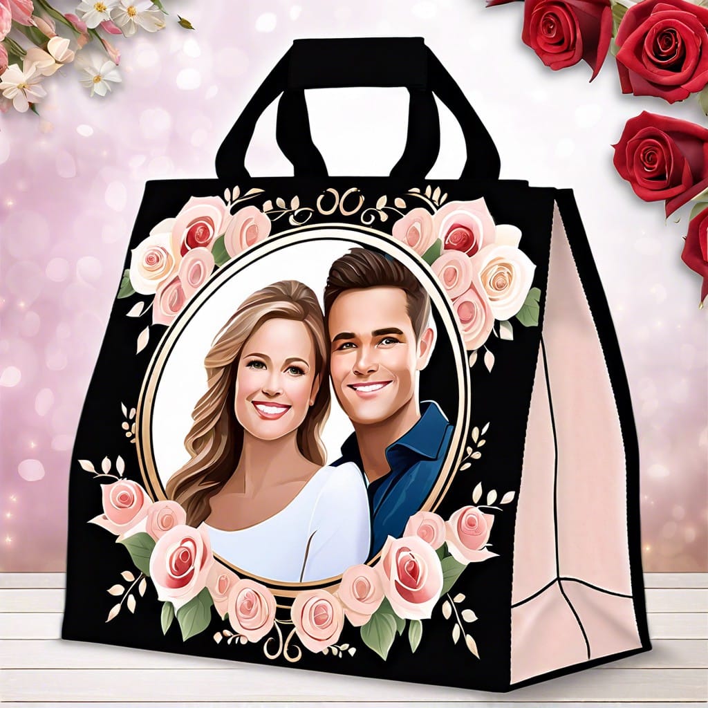 personalized photo bags