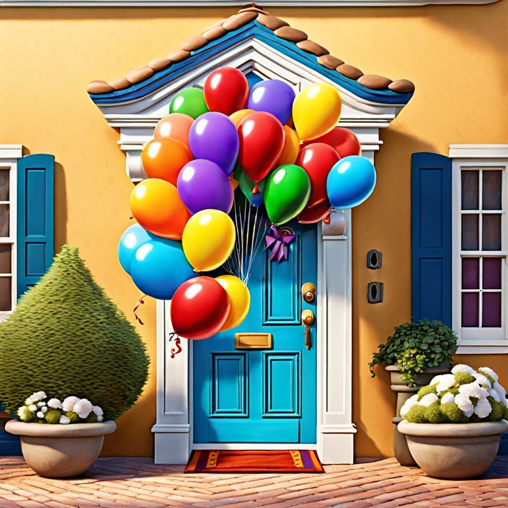 pixars up balloons and house