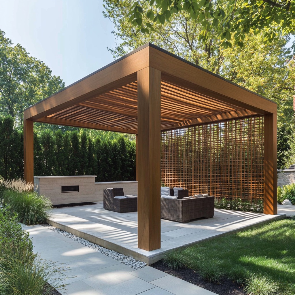 Steel vs. Wood Pergolas: Which Material is Best for Your Home?