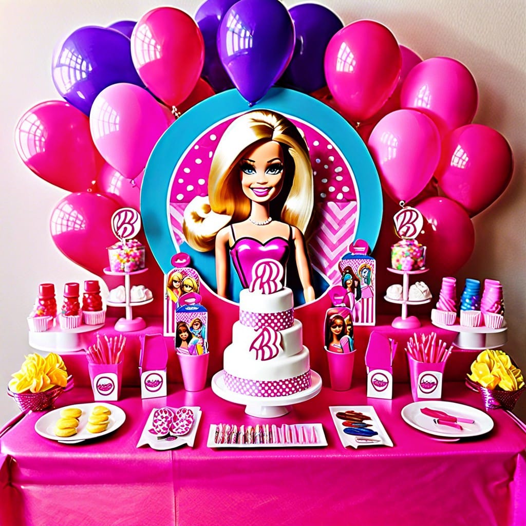 barbie themed goody bags