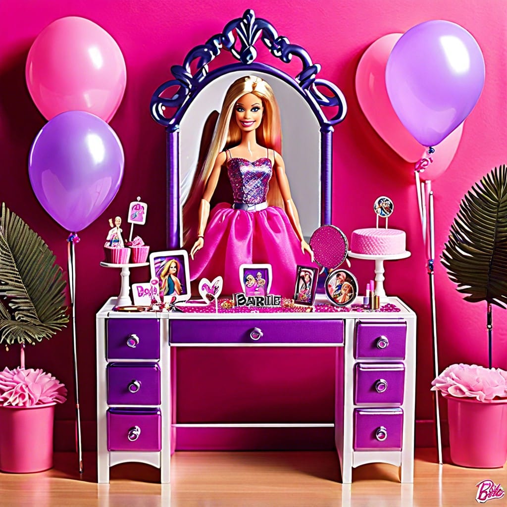 diy barbie dress up station