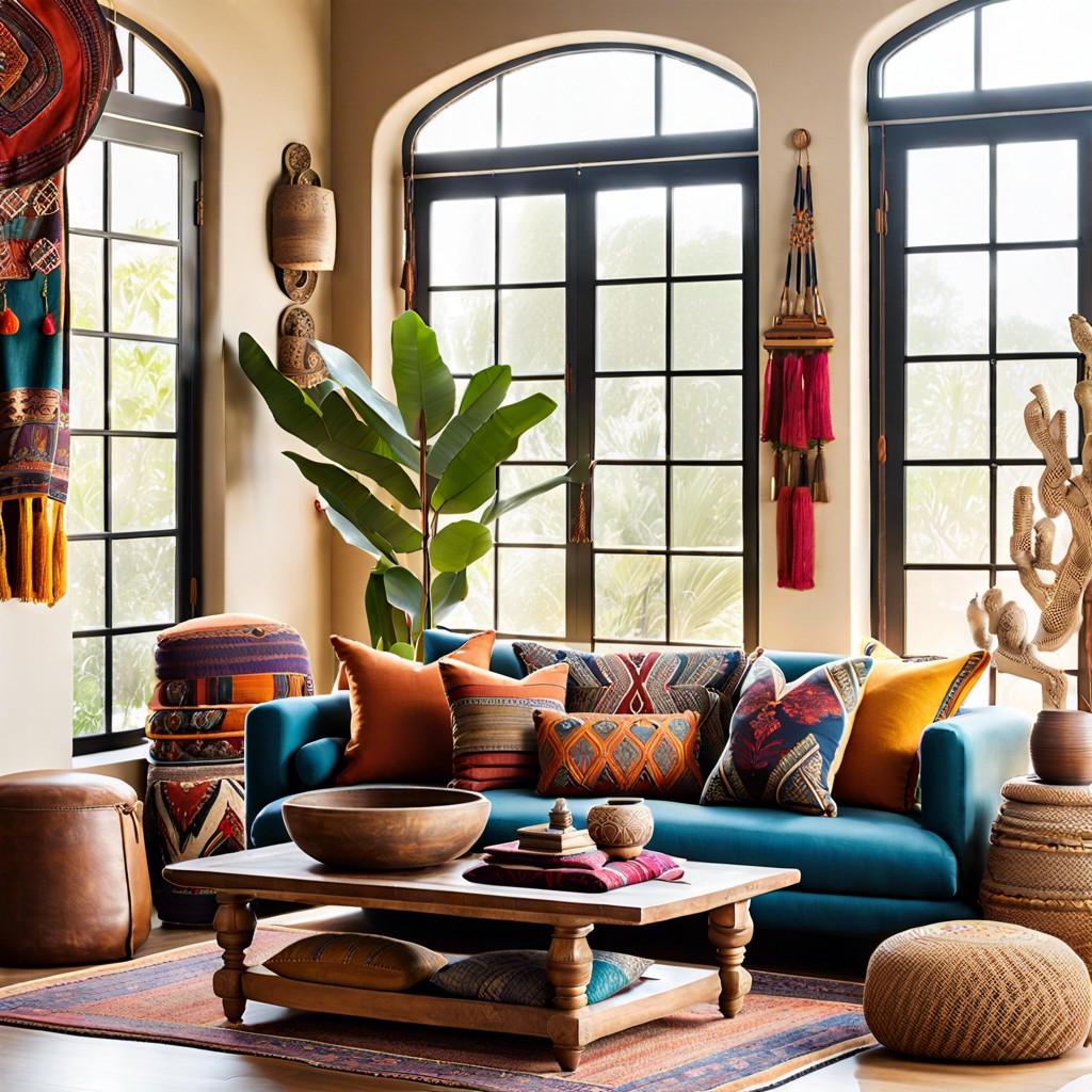 global influences in fabrics and decor