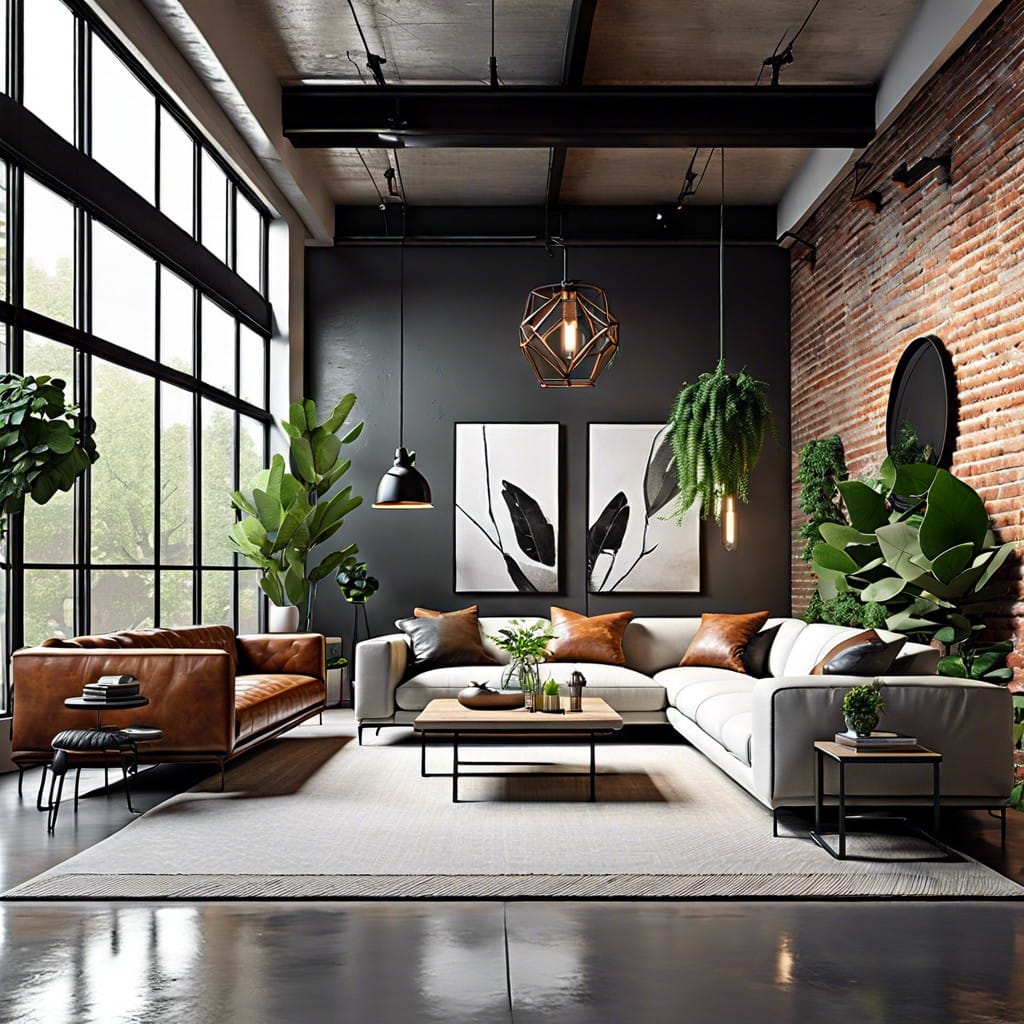 industrial elements with a modern twist