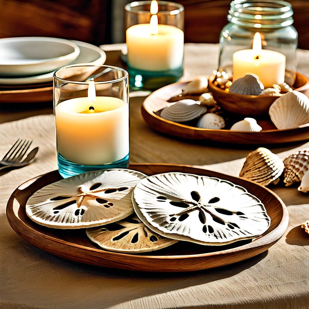 sand dollar coasters