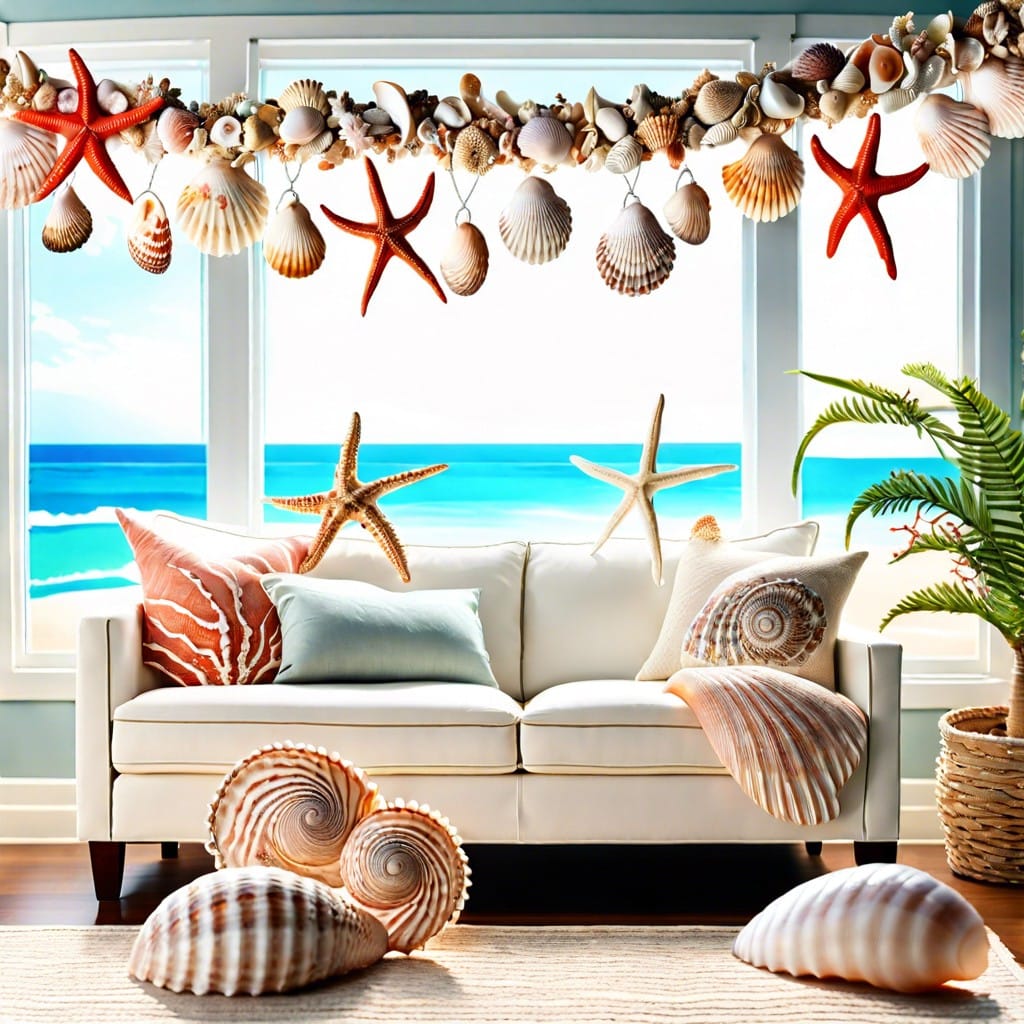 seashell garland