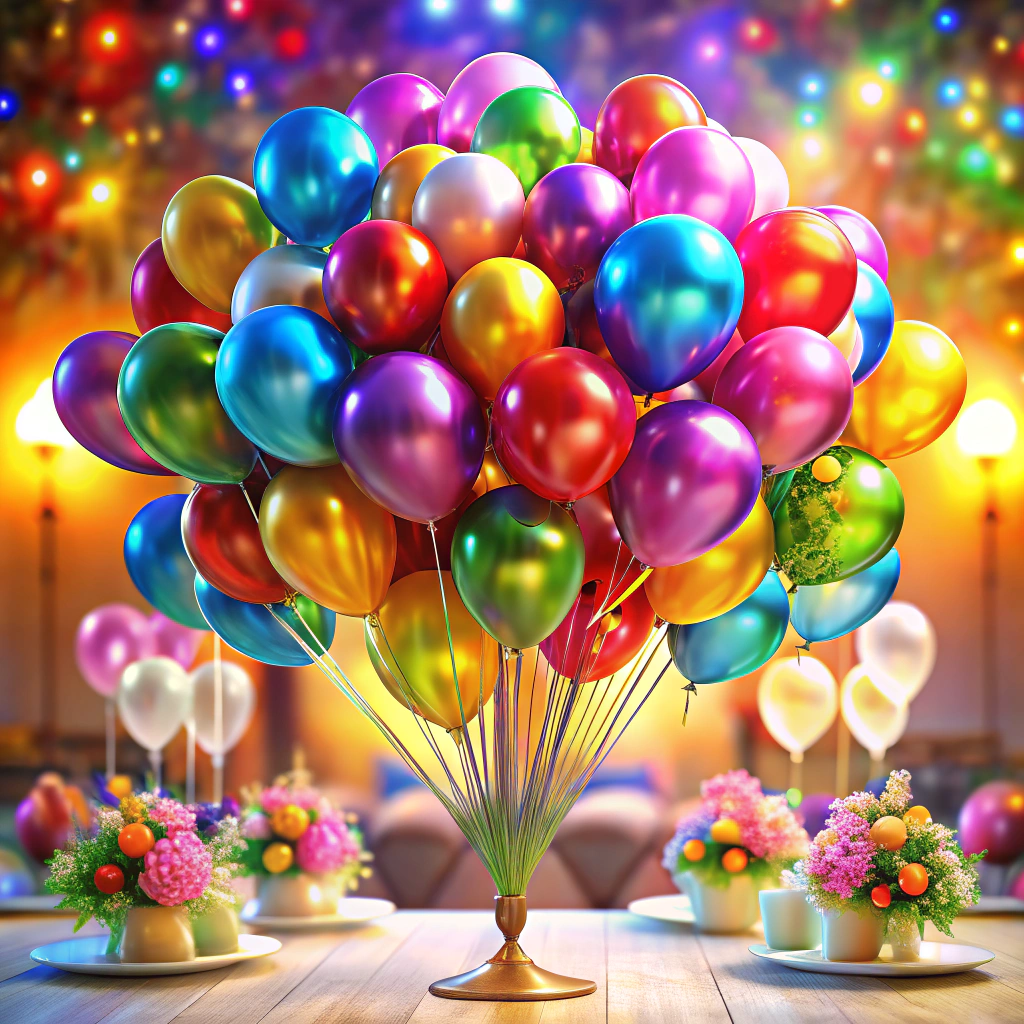 balloon bouquet clusters