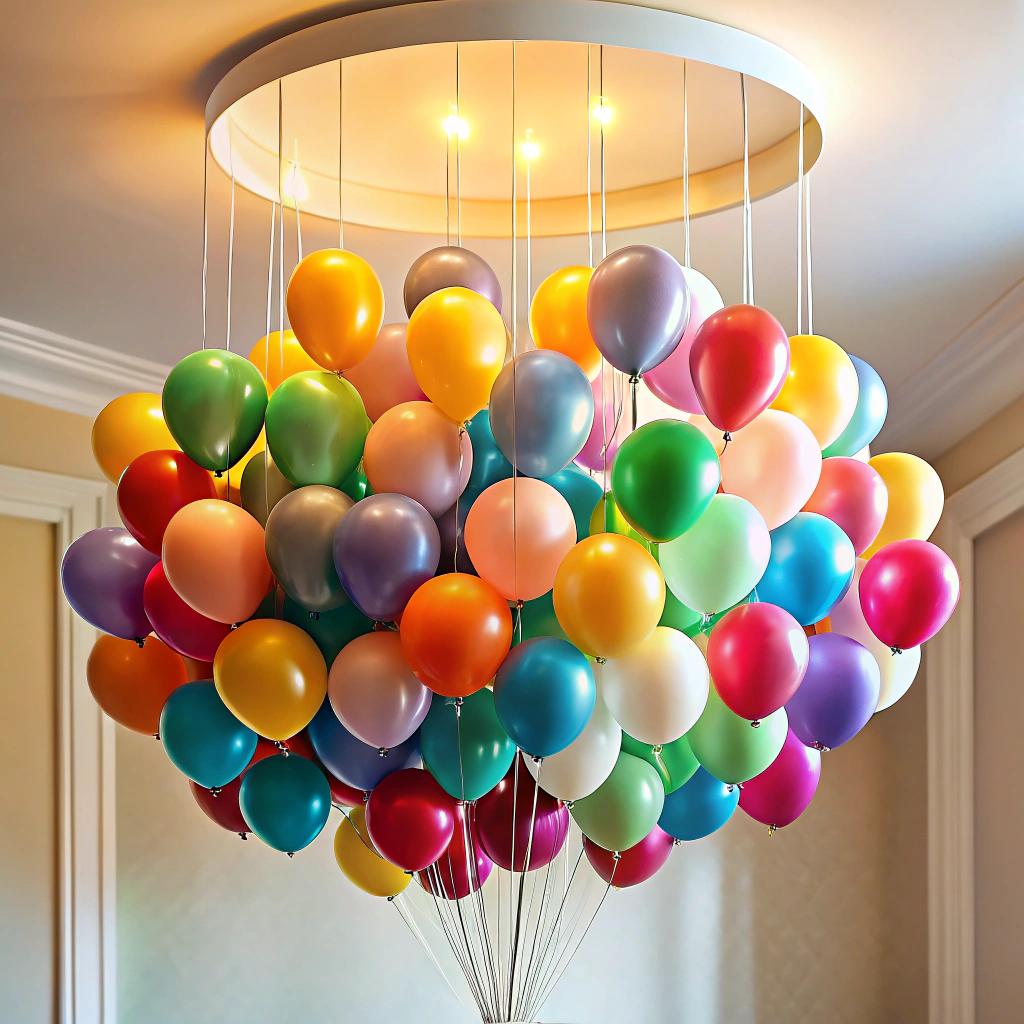 balloon hanging mobile