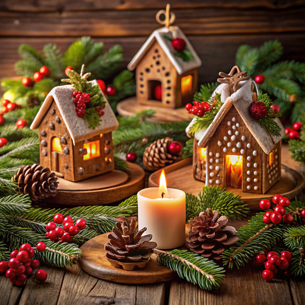 cinnamon scented candle holders
