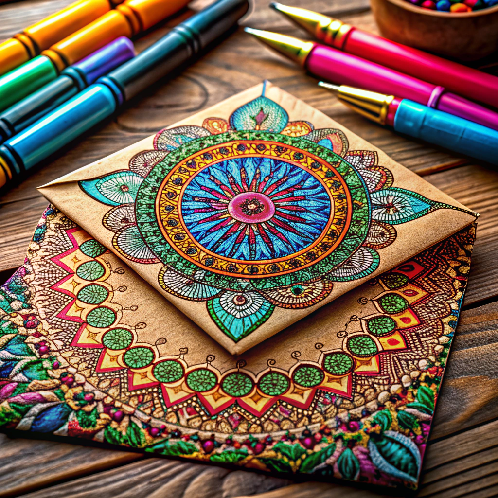 doodled mandala designs