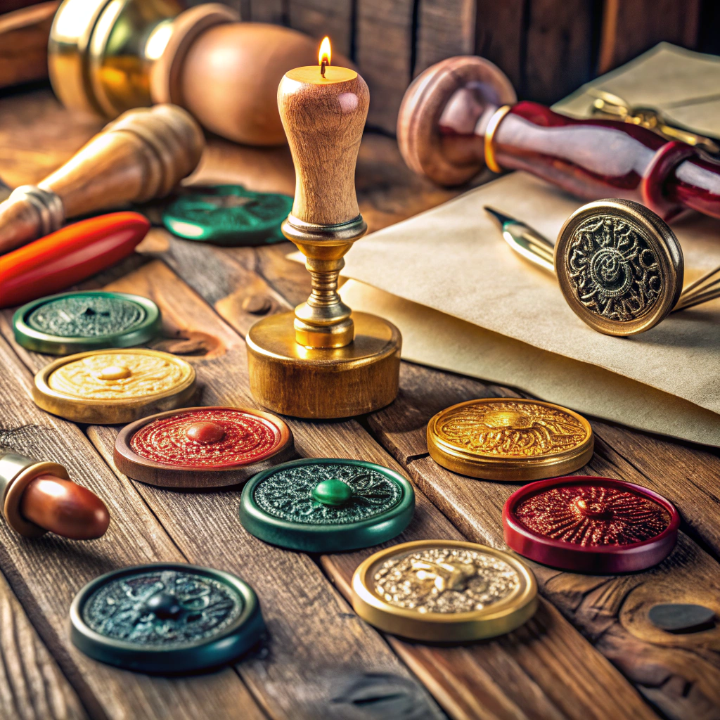 handmade wax seals