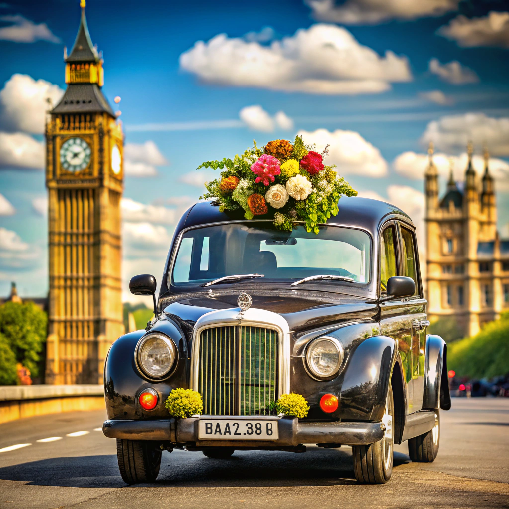 classic london taxi