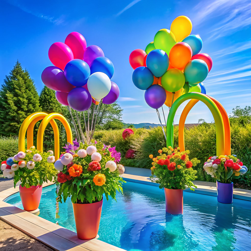 noodle balloon stands