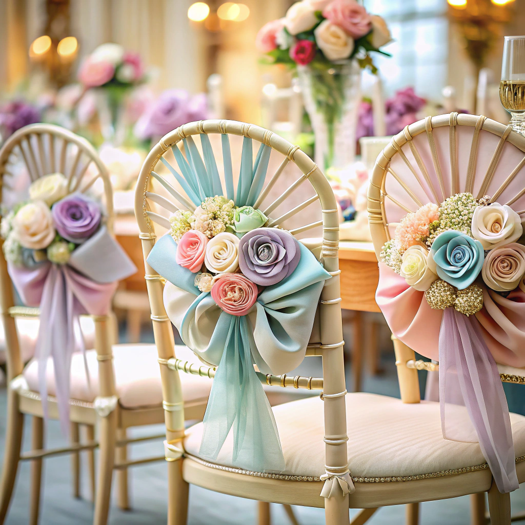 fabric rosettes
