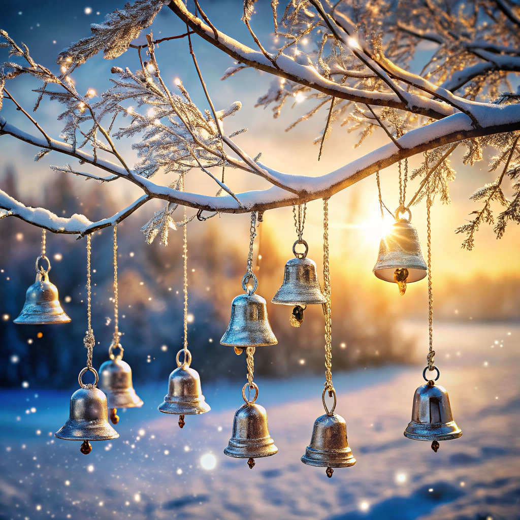 jingle bell wind chimes