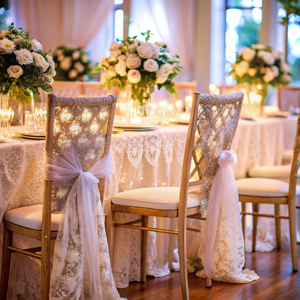 lace chair covers