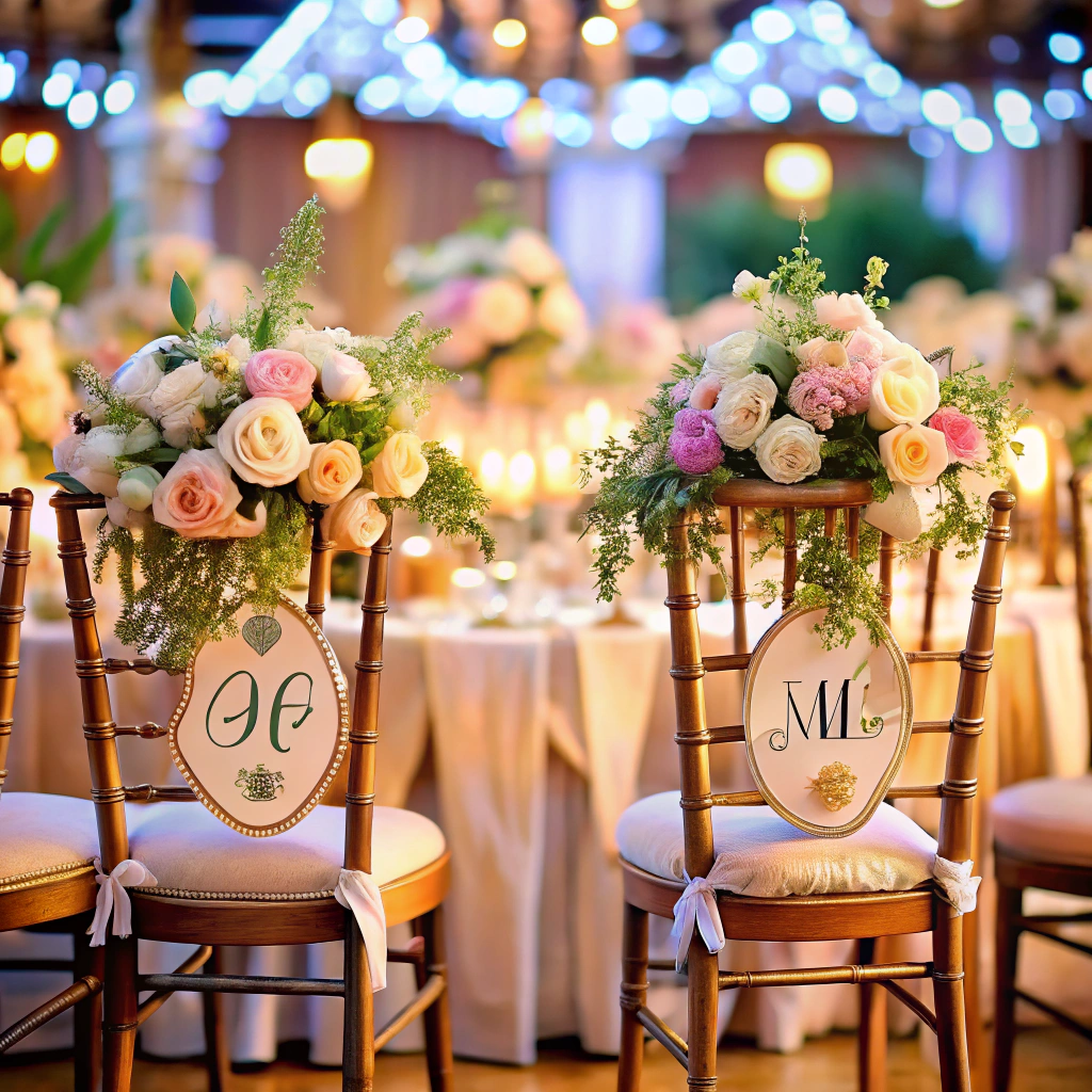 personalized monogram tags