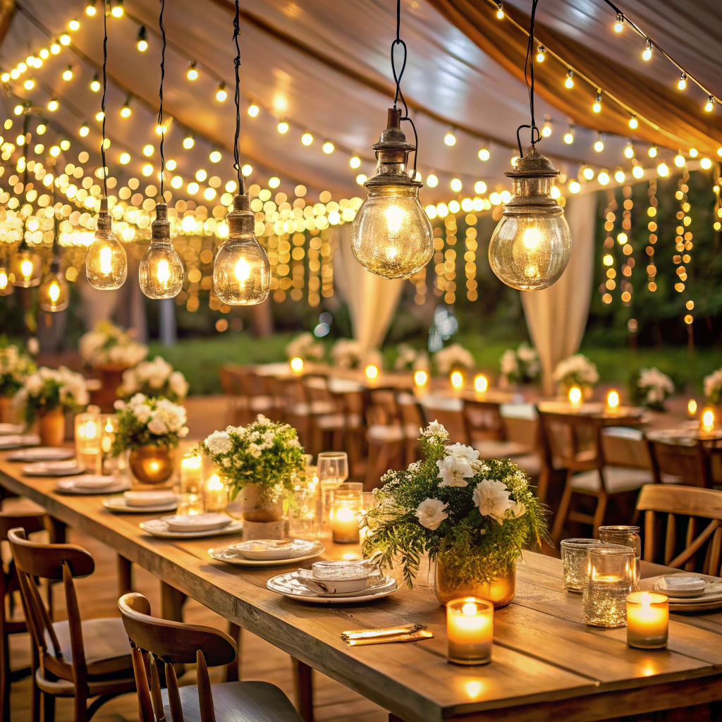 twinkle light jars