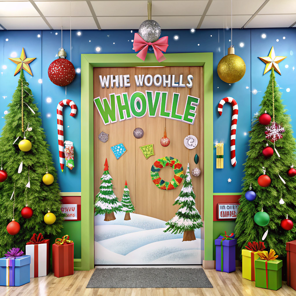 welcome to whoville with grinch footprints
