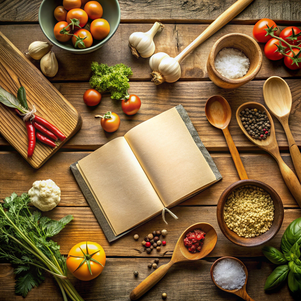 family recipe book compilation