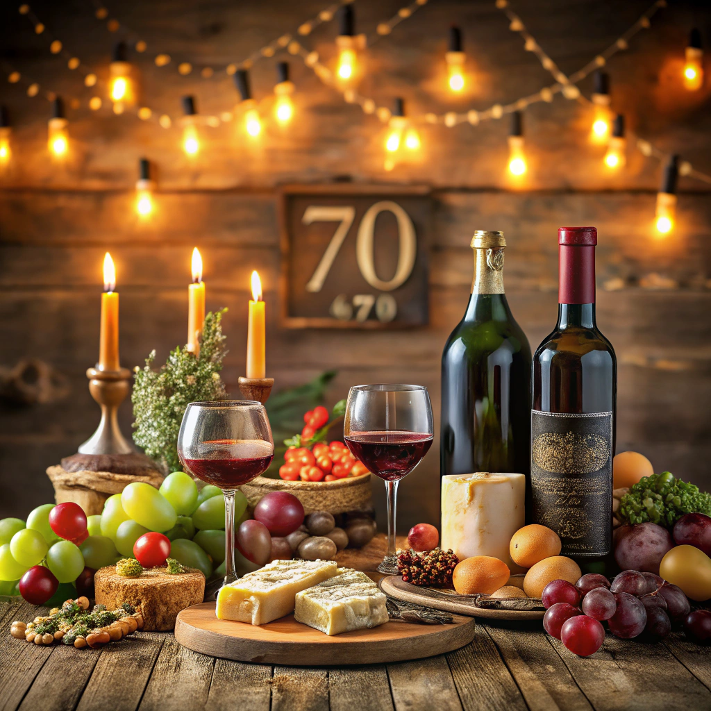 vintage wine tasting