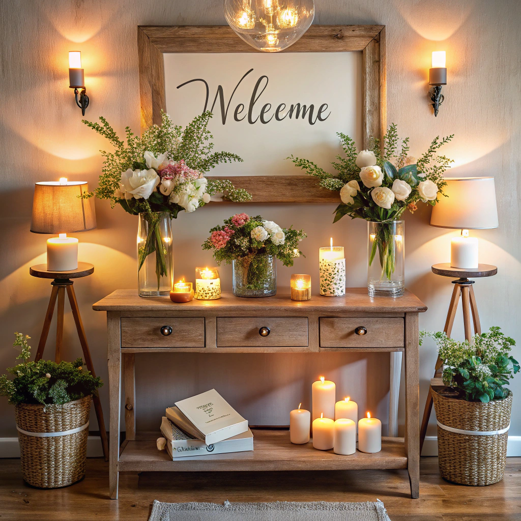 handwritten welcome notes