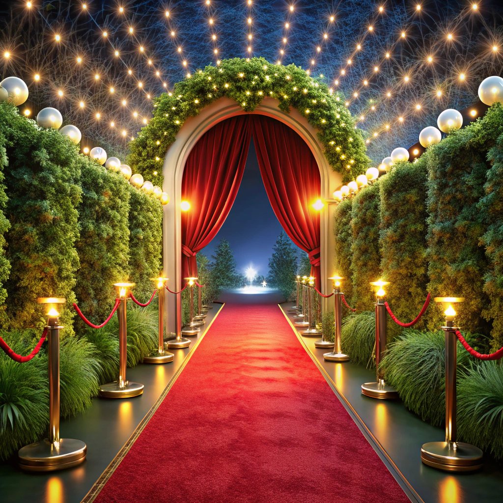 hollywood red carpet entrance