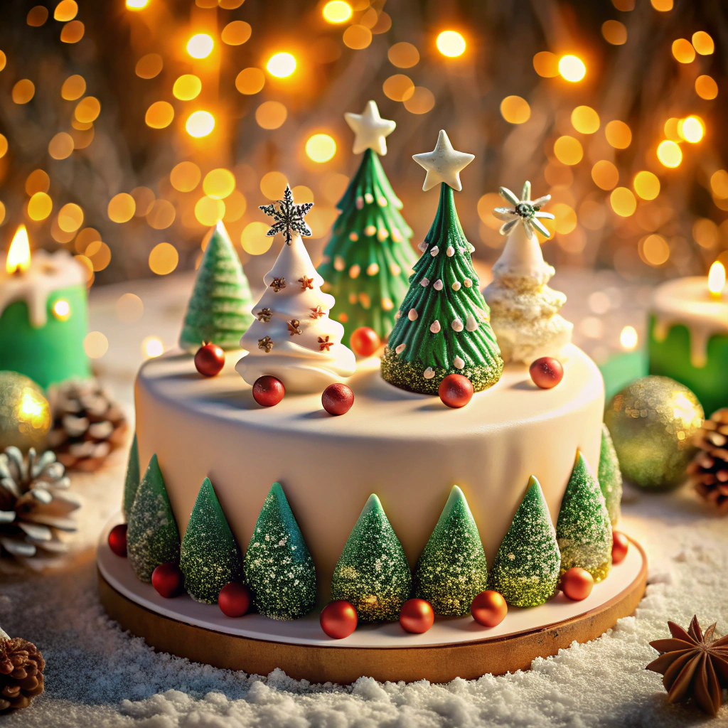 miniature christmas trees