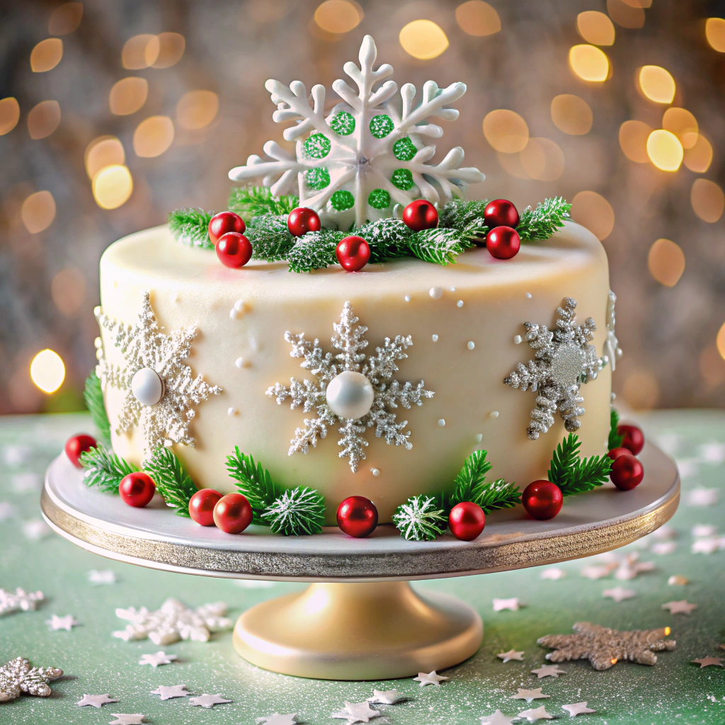silver snowfall sprinkles