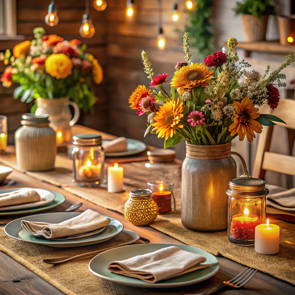 themed table setting