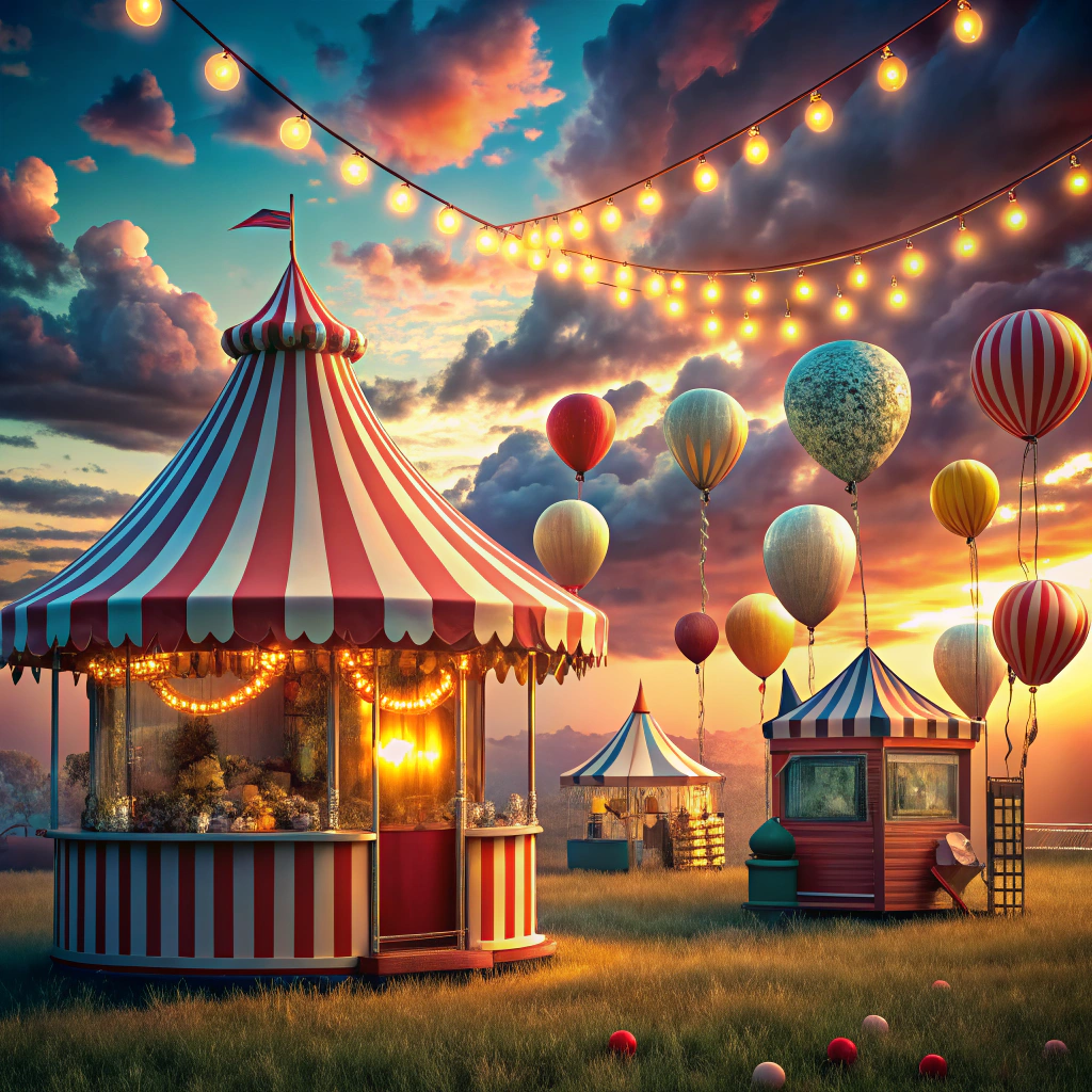 vintage carnival theme